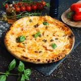 Pizza al salmone